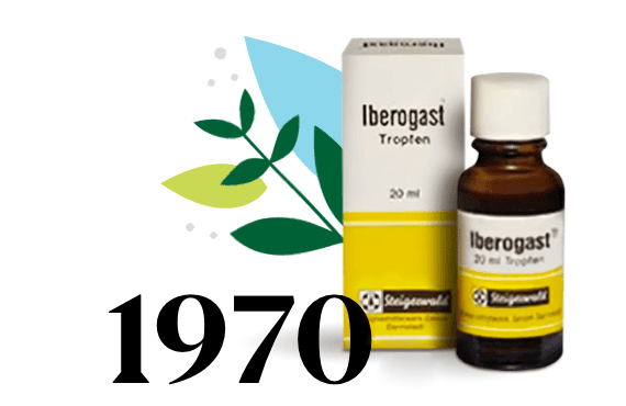 Krabička Iberogast 1970